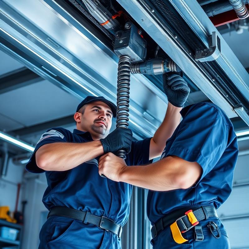 Our expert technician at work